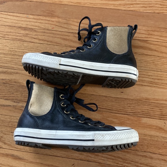 Converse | Gold and Black Chuck Taylors - Picture 4 of 4